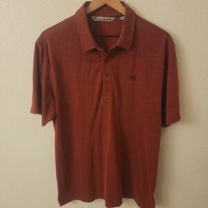 Travis Mathew Golf Polo Shirt Mens Sz Large